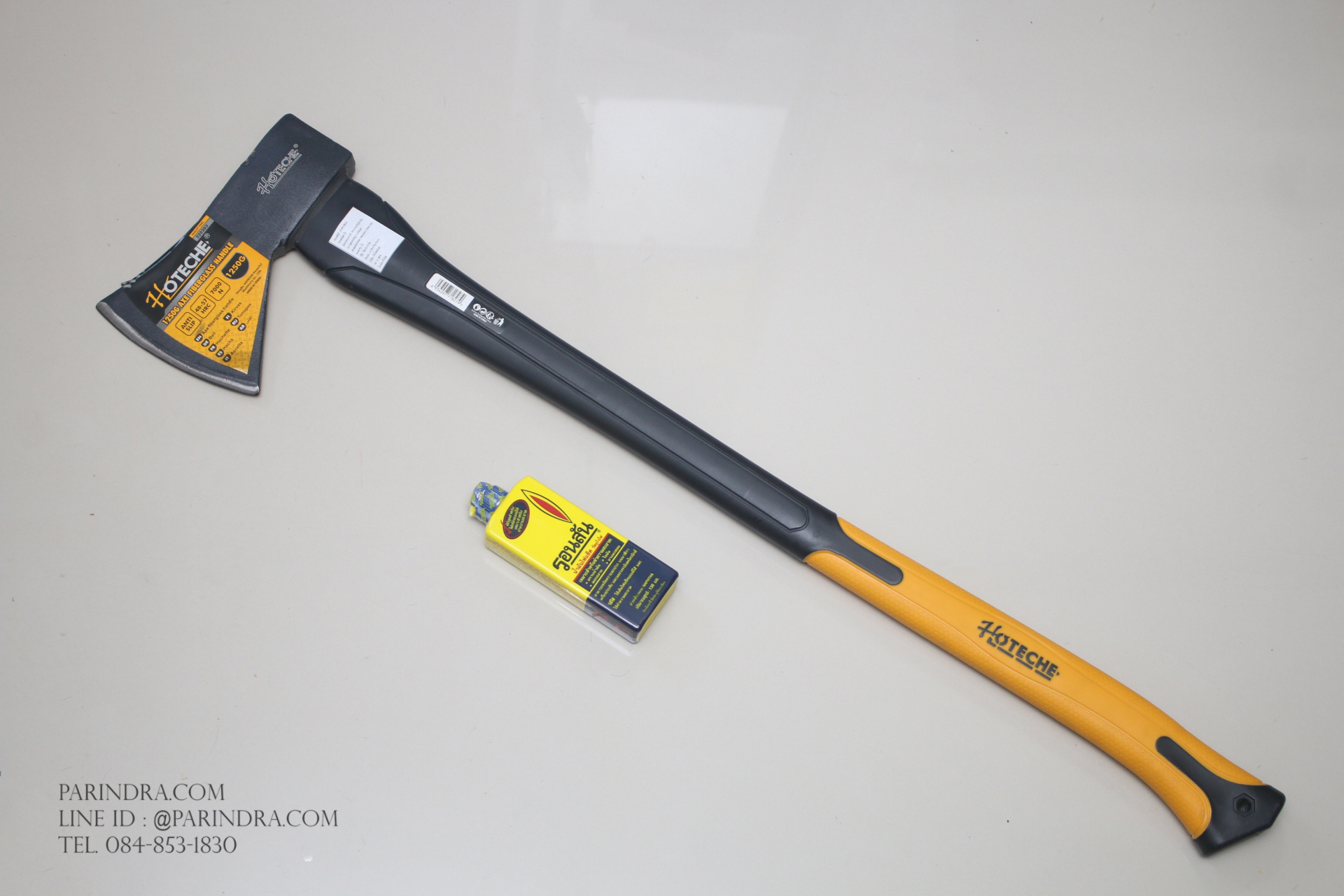 ขวานยาวดับเพลิง HOTECHE ขนาดยาว 31นิ้ว AXE FIBER GLASS HANDLE (ของแท้)