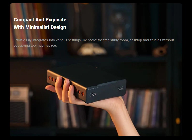 Fosi Audio V3 Mono Amplifier ตั้งโต๊ะ Class D ชิป TI TPA3255 ทรงพลัง เปลี่ยน OpAmp ได้ ประกันศูนย์ไทย