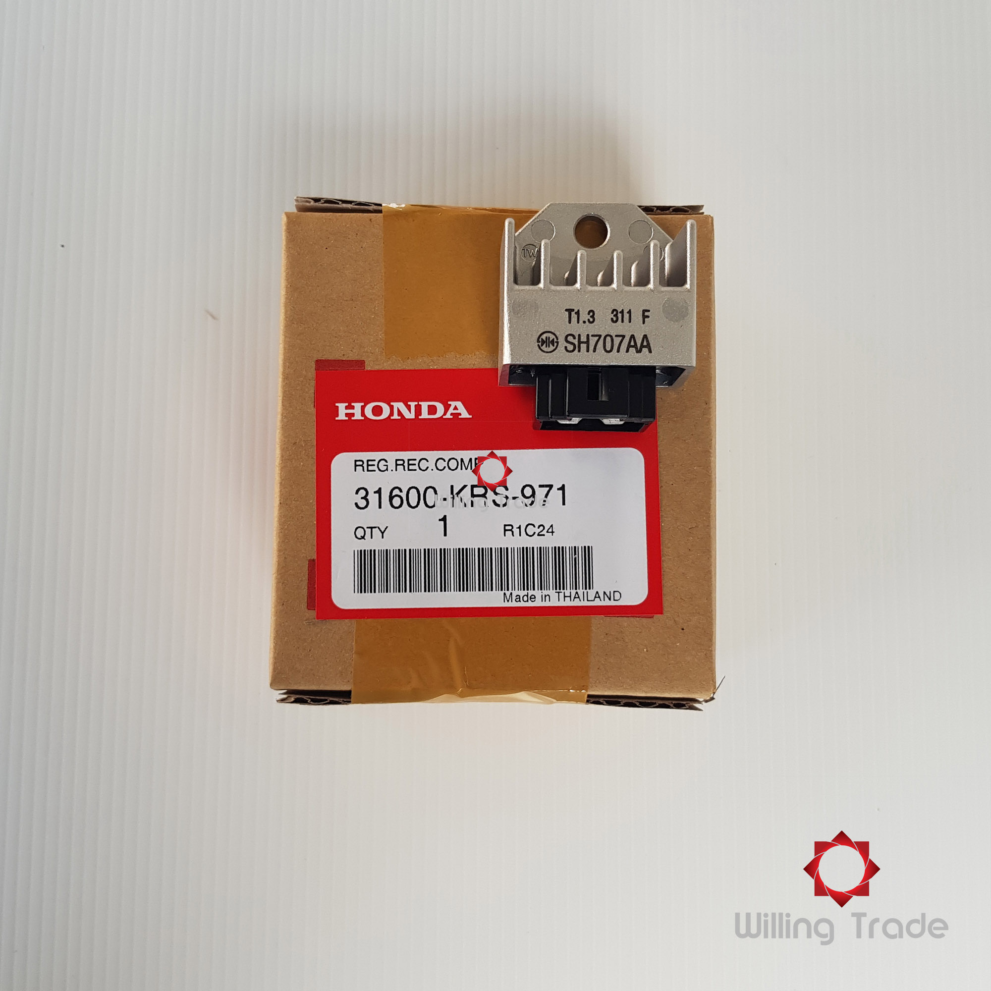ชุดแผ่นชาร์จไฟ, เรคติไฟเออร์ (A139)HONDA :(31600-KRS-971) NOVA, DASH, WAVE 100, WAVE 110, WAVE100 S, DREAM [แท้ศูนย์]