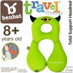 หมอนรองคอและศีรษะเด็ก BENBAT Travel Friends ให้นอนตามหลักสรีระ สำหรับวัย 8 ปีขึ้นไป สีีเขียว ลาย Cyclop