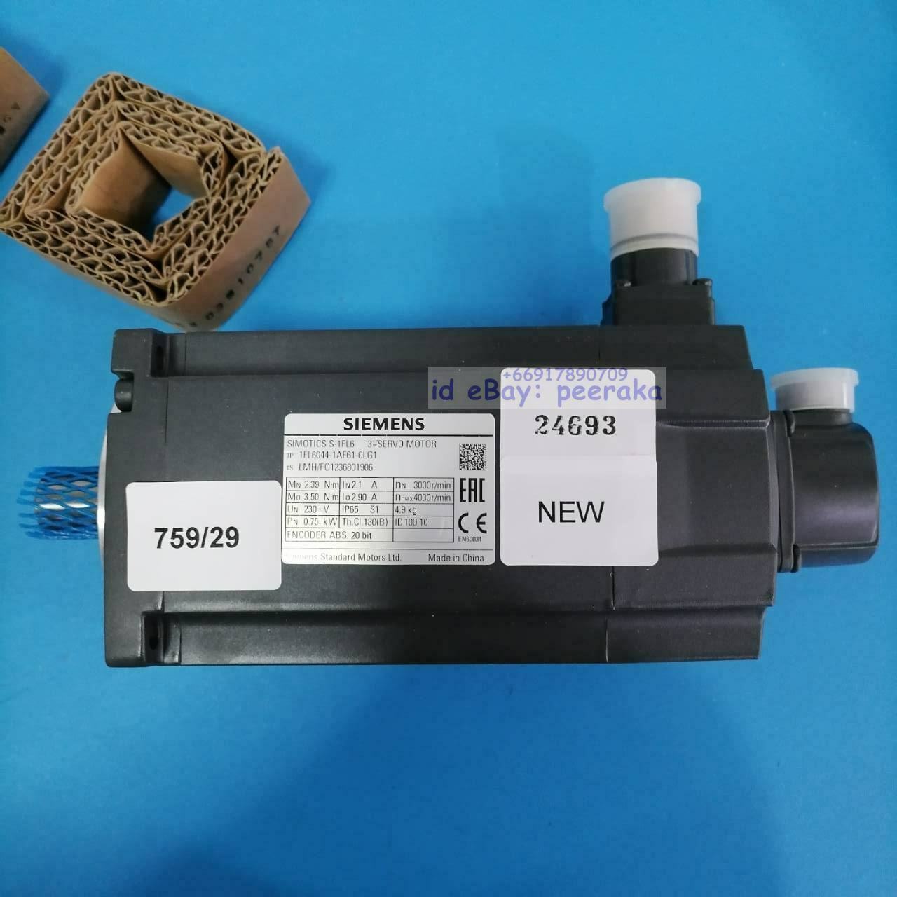 SERVO MOTOR " SIEMENS " รุ่น 1FL6044-1AF61-0LG1