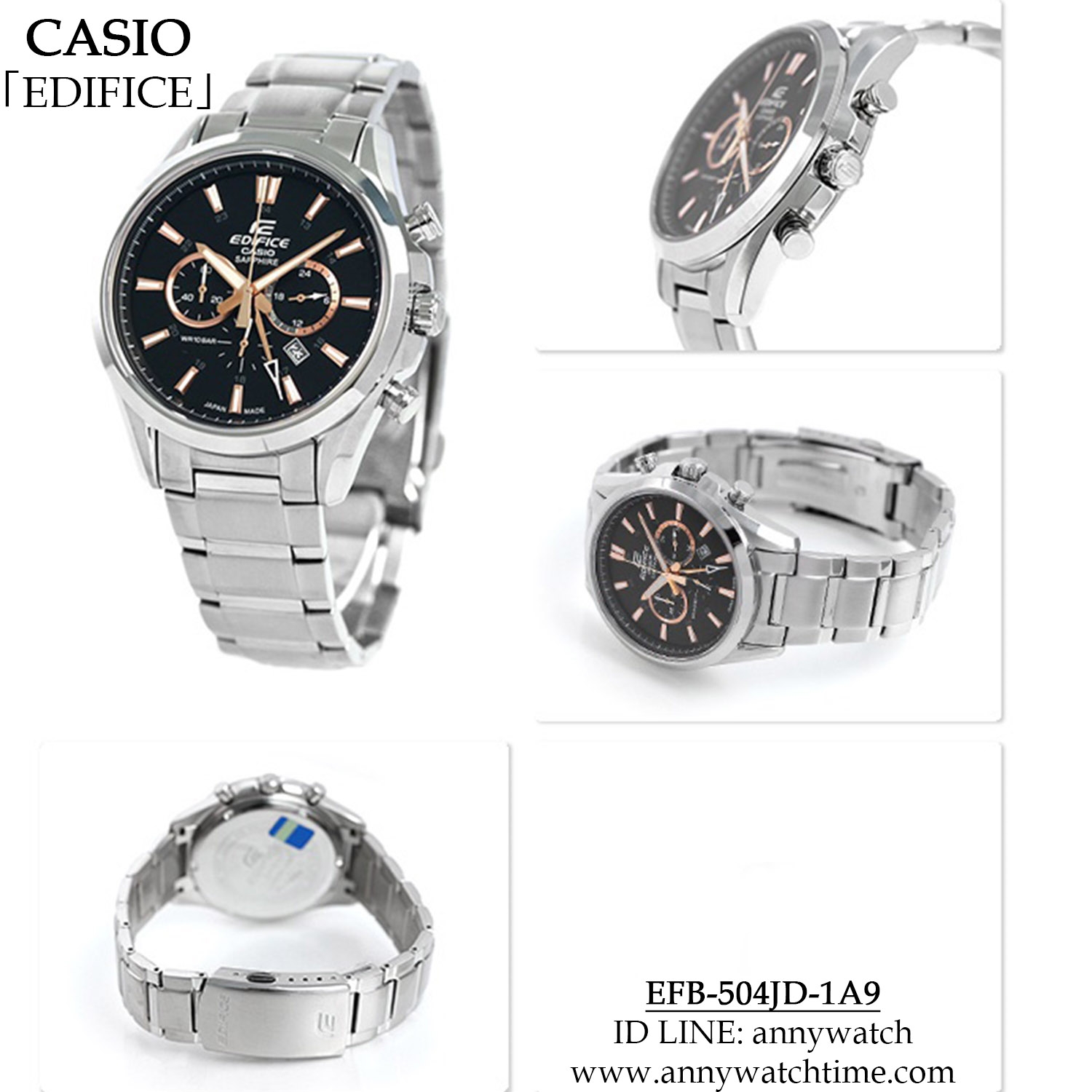 EDIFICE EFB-504JD-1A9