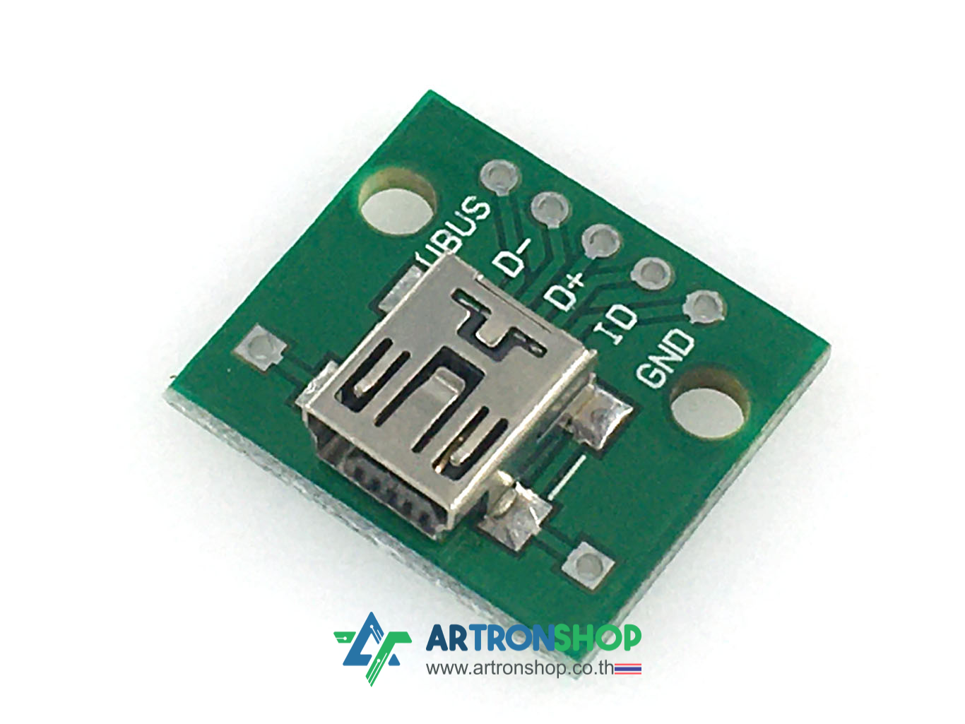 Mini USB Female Breakout