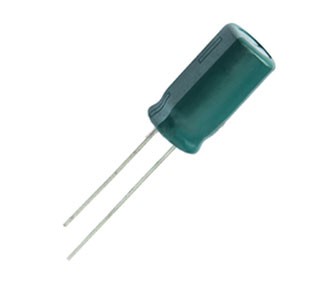 (สั่งขั้นต่ำ 5 ตัว) C คาปาซิเตอร์ 6.8uF 400V ±20% 105°C Size 10x16mm ระยะห่างขา 5.0mm