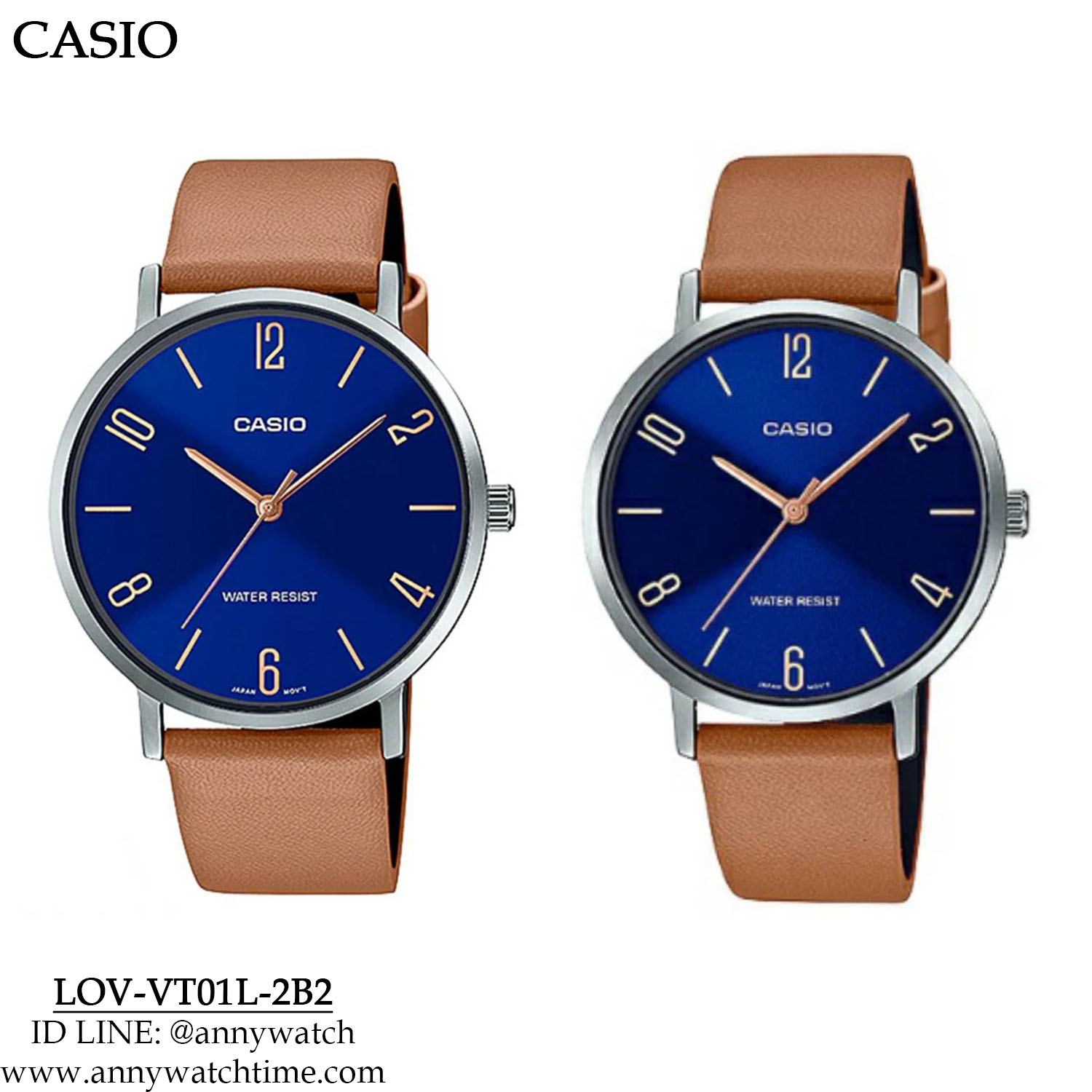 CASIO LOV-VT01L-2B2