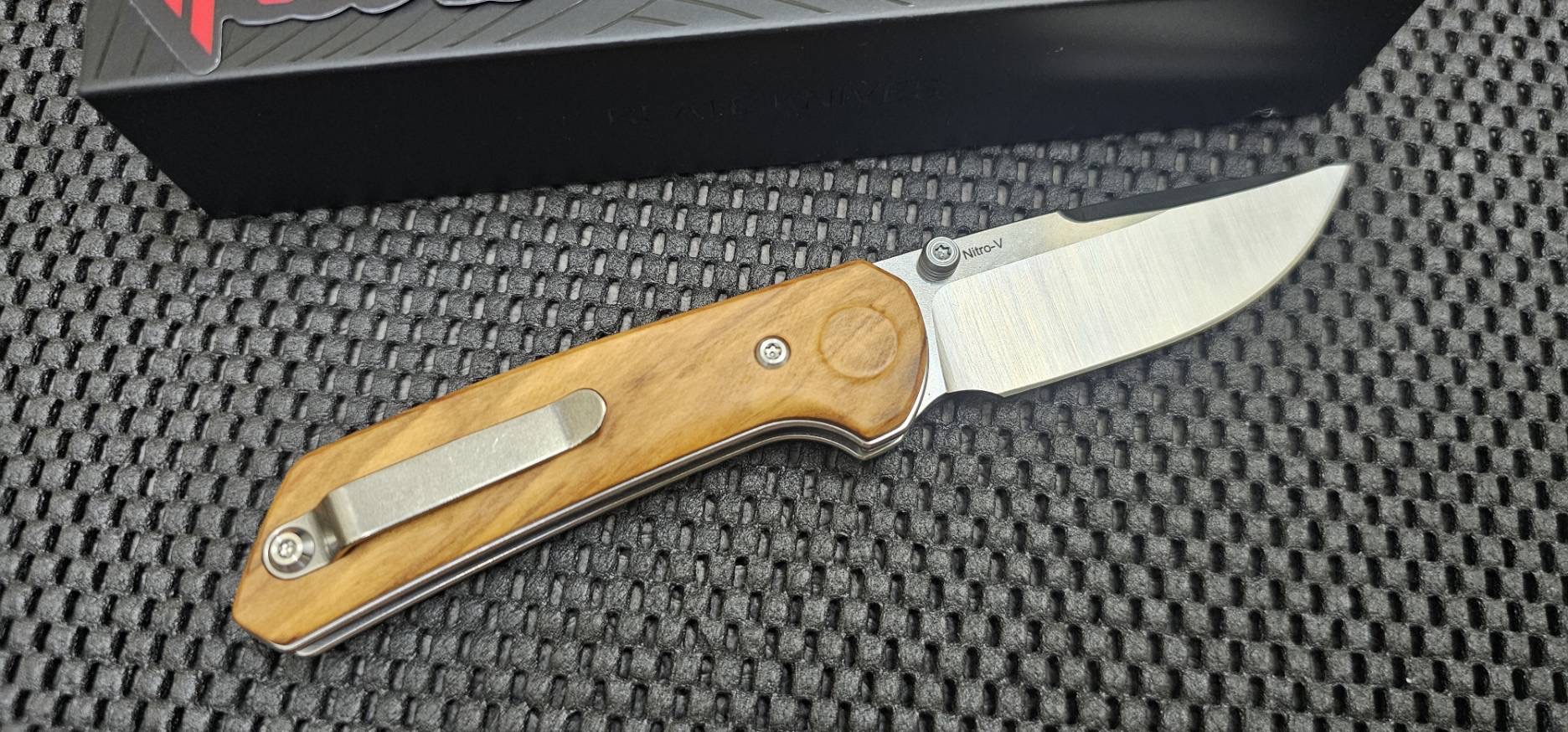 Reate knives PL-XT Pivot Lock Olive