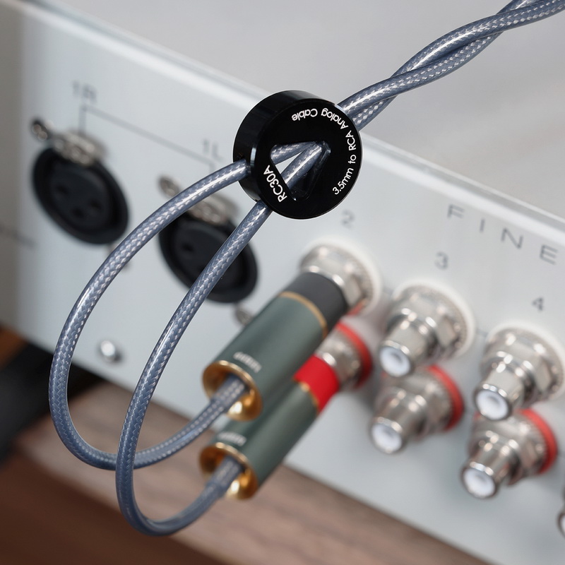 DD RC30A สายสัญญาณเสียงแจ็ค 3.5 มม. ออก RCA ซ้าย ขวา สำหรับเครื่องเสียง ประกันศูนย์ไทย