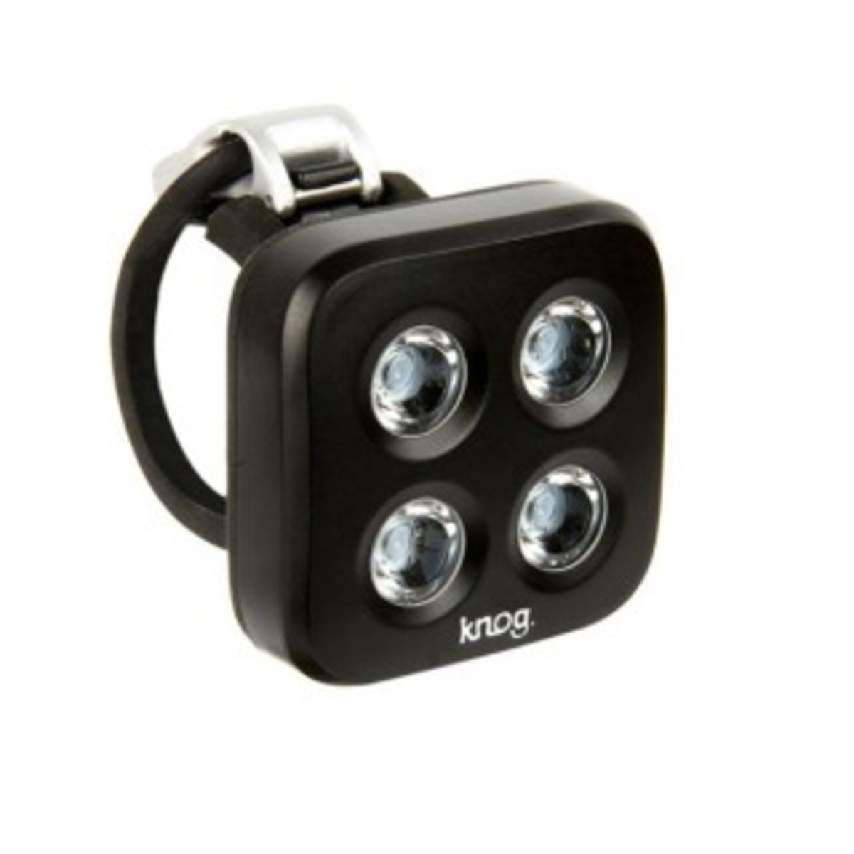 KNOG ไฟหน้าไบเดอร์ม๊อบเดอะเฟซ BLINDER MOB THE FACE, 4 หลอด มีขอบดำและขอบเงิน