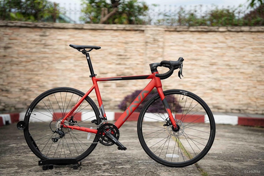 จักรยานเสือหมอบ JAVA RONDA DISC เฟรมอลู เกียร์ Shimano Sora2*9sp, แฮนด์ Integrated 700c 2022