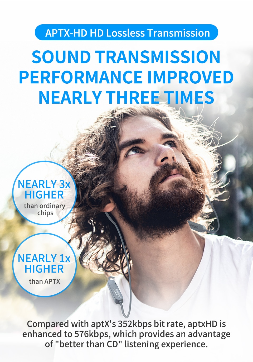 ขาย KZ Bluetooth Extra APTX HD ชิป CSR8675 รองรับบลูทูธ 5.0