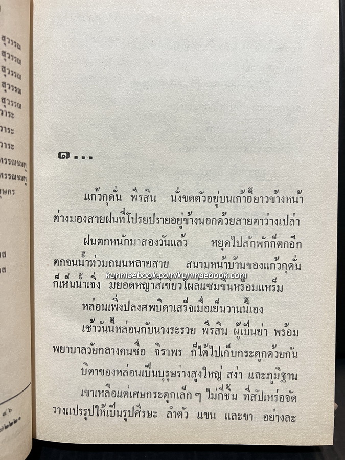 แก้วไร้เรือน ( เล่มเดียวจบ ) ผลงานของ จามรี พรรณชมพู