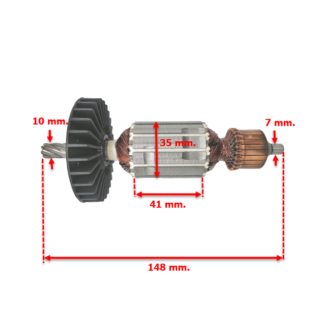 ทุ่น สว่านโรตารี่ มากีต้า Makita HR2810, HR2811, HR2811F, HR2811FT