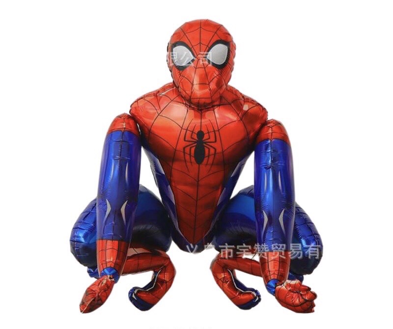 ลูกโป่ง Air walker Spider Man 4D ขนาด 65x65 ซม. สุดฮิต พร้อมตกแต่ง