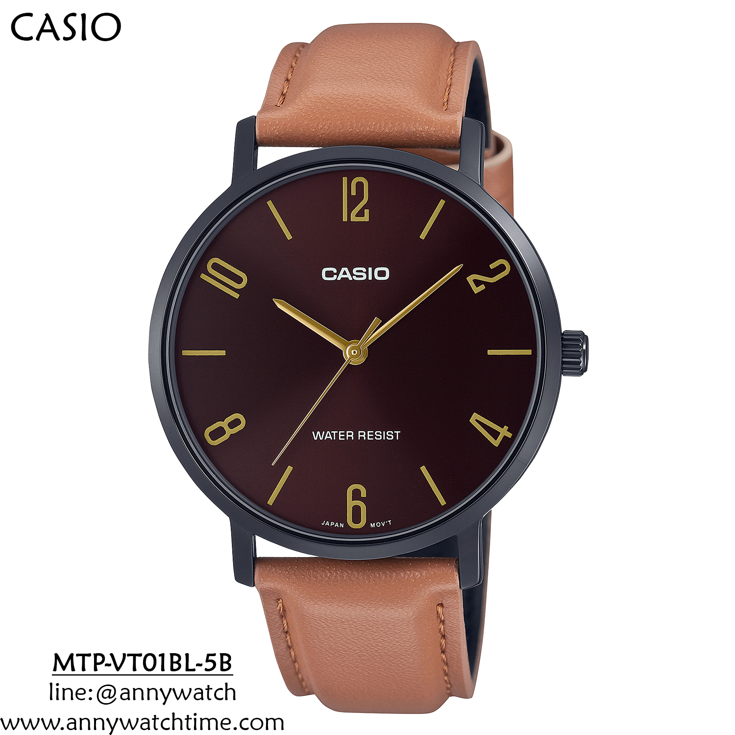 CASIO MTP-VT01BL-5B