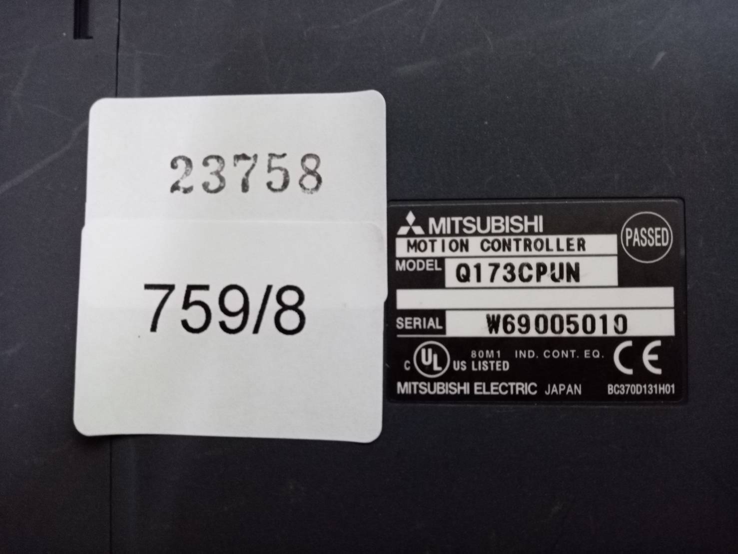 PLC “ MITSUBISHI ” รุ่น Q173CPUN