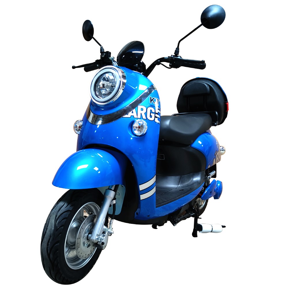 มอเตอร์ไซค์ไฟฟ้า KT รุ่น KT-E1 มาพร้อมกับหน้าจอ LED 1500W 60V 20AH ความเร็วสูงสุด 65 Km/h ระบบเกียร์ ระบบเป็นออโต้