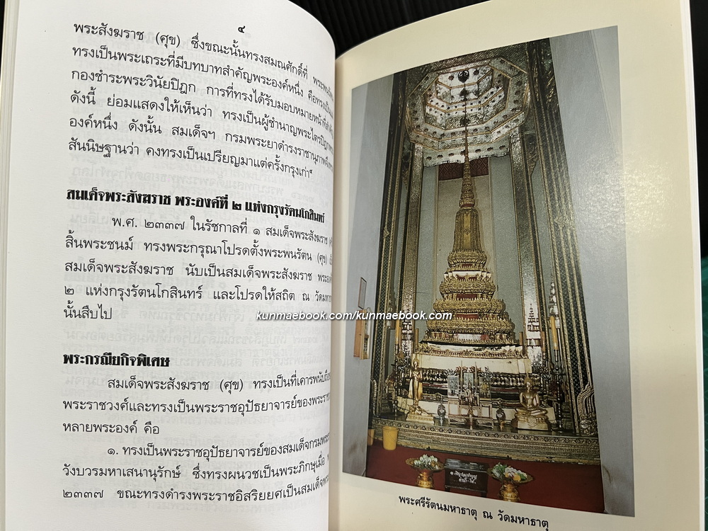 หนังสือชุดพระเกียรติคุณ สมเด็จพระสังฆราชแห่งกรุงรัตนโกสินทร์ 19 พระองค์ ( 17 เล่ม )