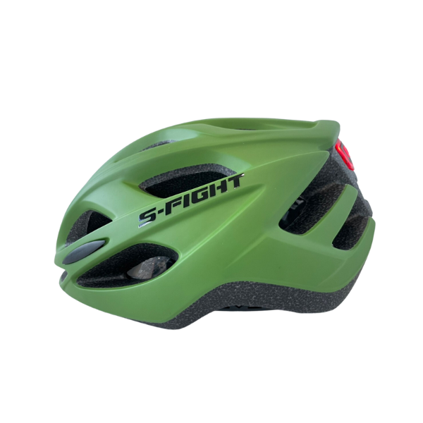 หมวกจักรยาน S-FIGHT รุ่น GH-29 HELMET มีไฟ 3 สเตป ชาร์ง USB รอบศีรษ: 58-62 CM.