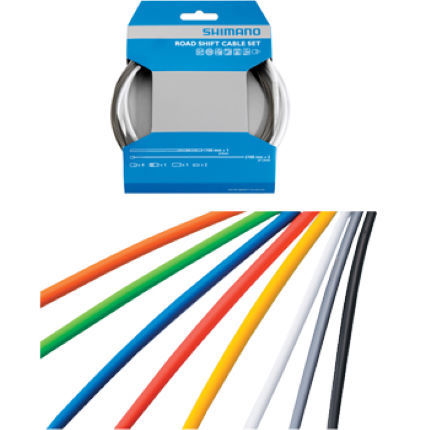 ชุดสายเบรคถนน, PTFE, SILTEC-Coated, หน้า/หลัง, สีดำ, สีแดง, สีชาว, สีฟ้า, สีเทา, สีเหลือง