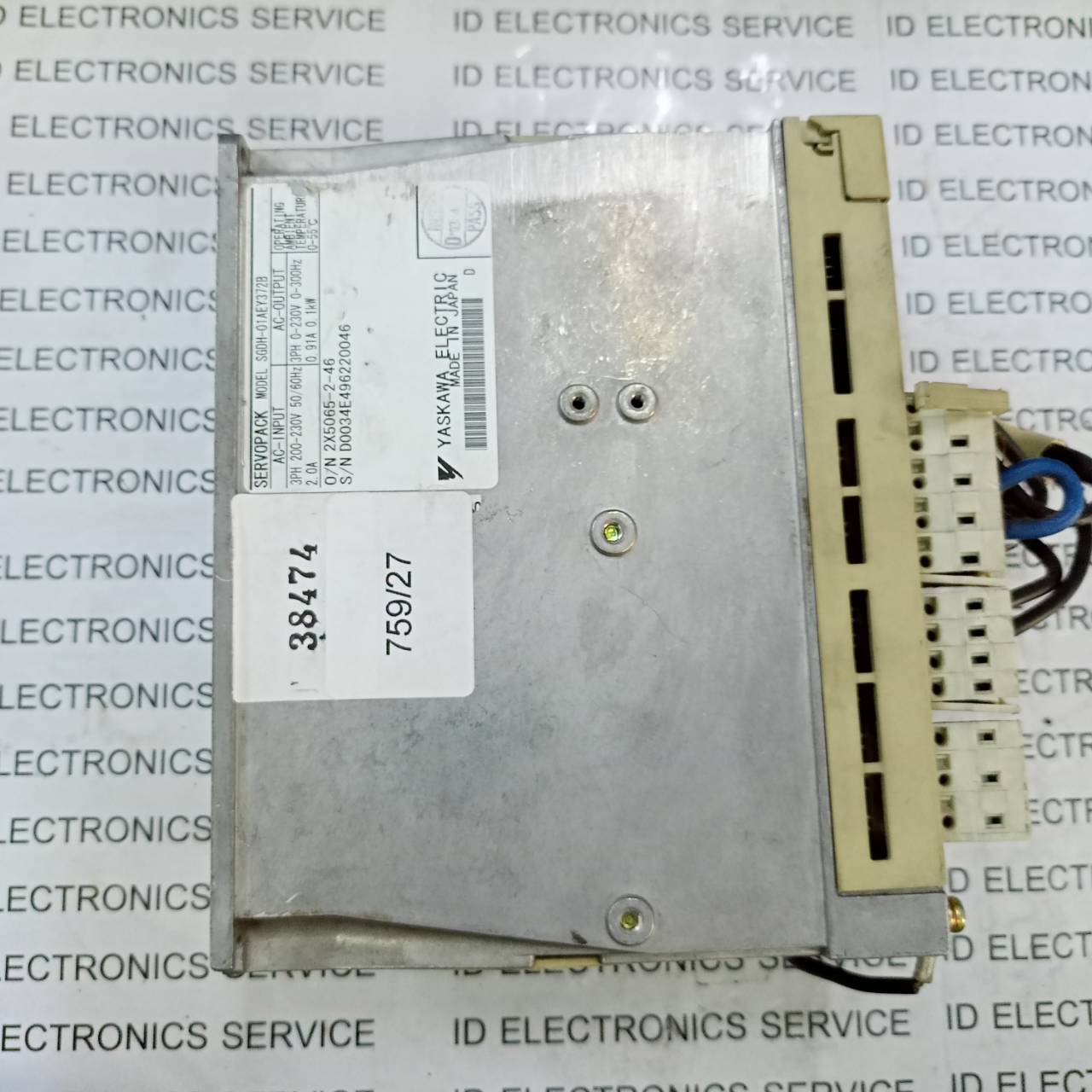 SGDH-01AEY372B SERVO DRIVE " YASKAWA "