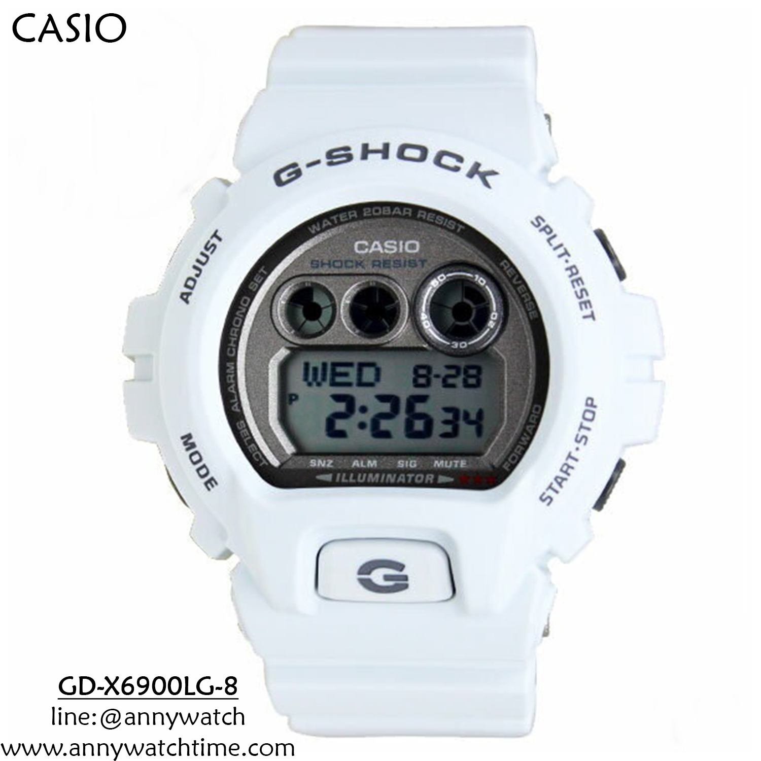 G-SHOCK GD-X6900LG-8
