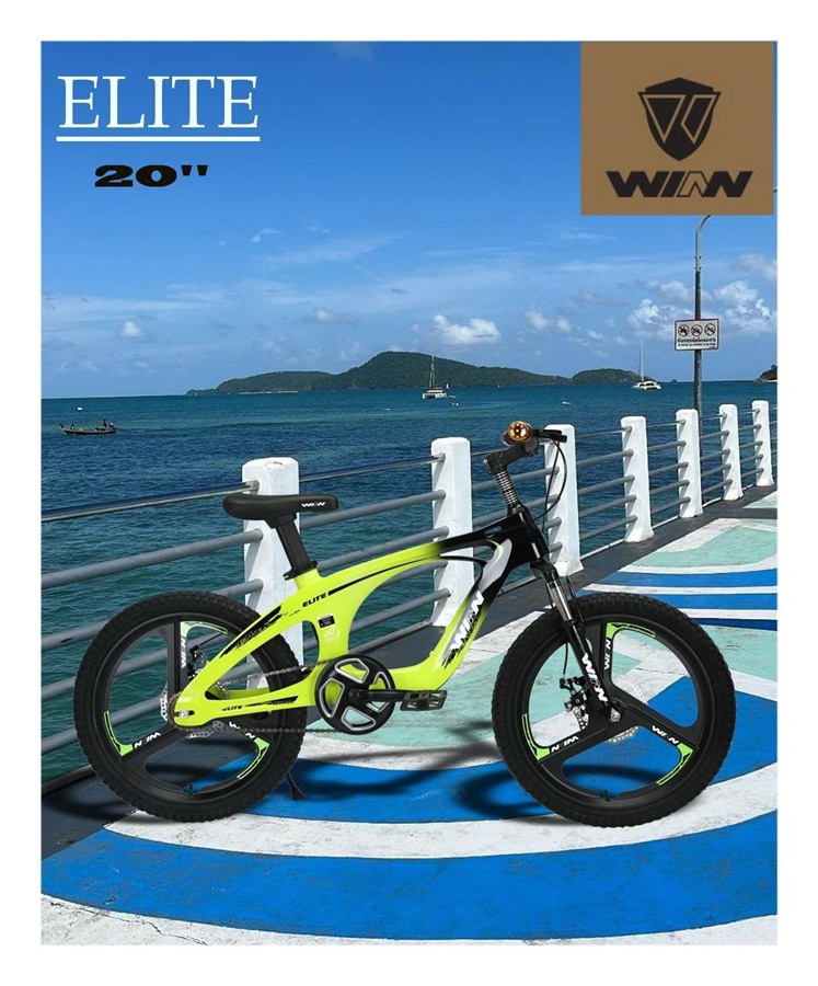 จักรยานเสือภูเขาเด็ก WINN ELITE 20 ตัวถังเฟรมแมกนีเซียม ล้อแมกซ์แบบ 3 ก้าน สวยมีสไตล์ 20นิ้ว
