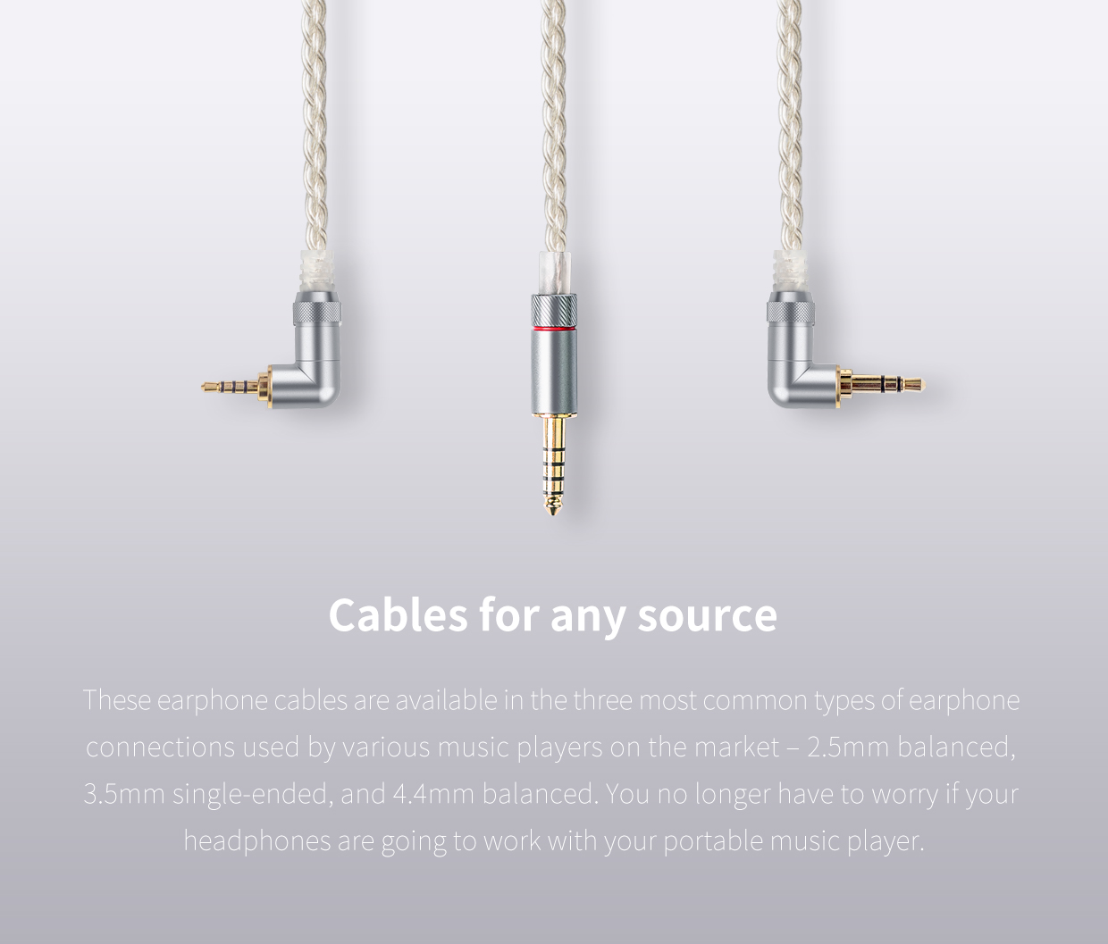 ขาย FiiO LC-3.5C สายอัพเกรดหูฟังขั้ว MMCX สำหรับ Shure/Westone/JVC/FiiO