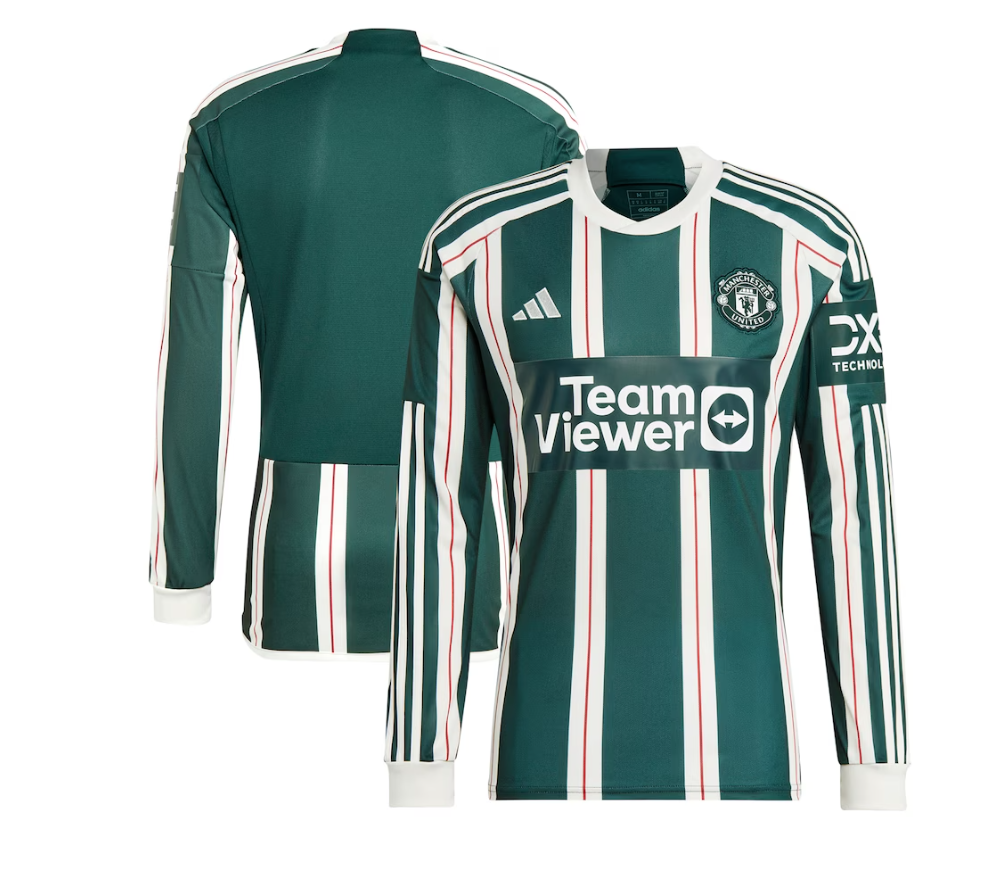 เสื้อแมนเชสเตอร์ ยูไนเต็ด 2023 2024 ทีมเยือนแขนยาวของแท้