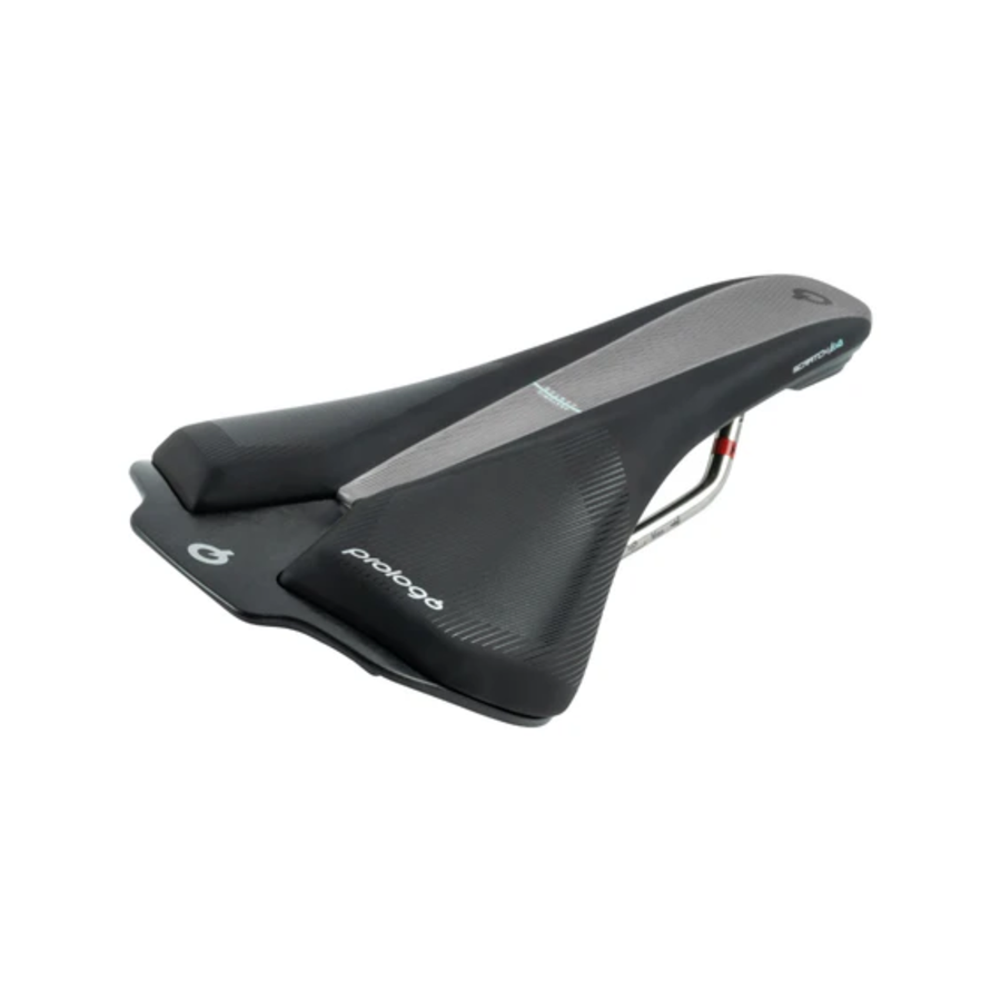 เบาะจักรยานแบรนด์ PROLOGO รุ่น SCRATCH EVA TIROX ขนาด 140 HARD BLACK AM NEW2024