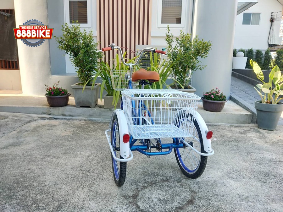 จักรยานสามล้อยี่ห้อ Osaka Camel 20 นิ้ว ดิสเบรคหน้า+หลัง เฟรมเหล็ก