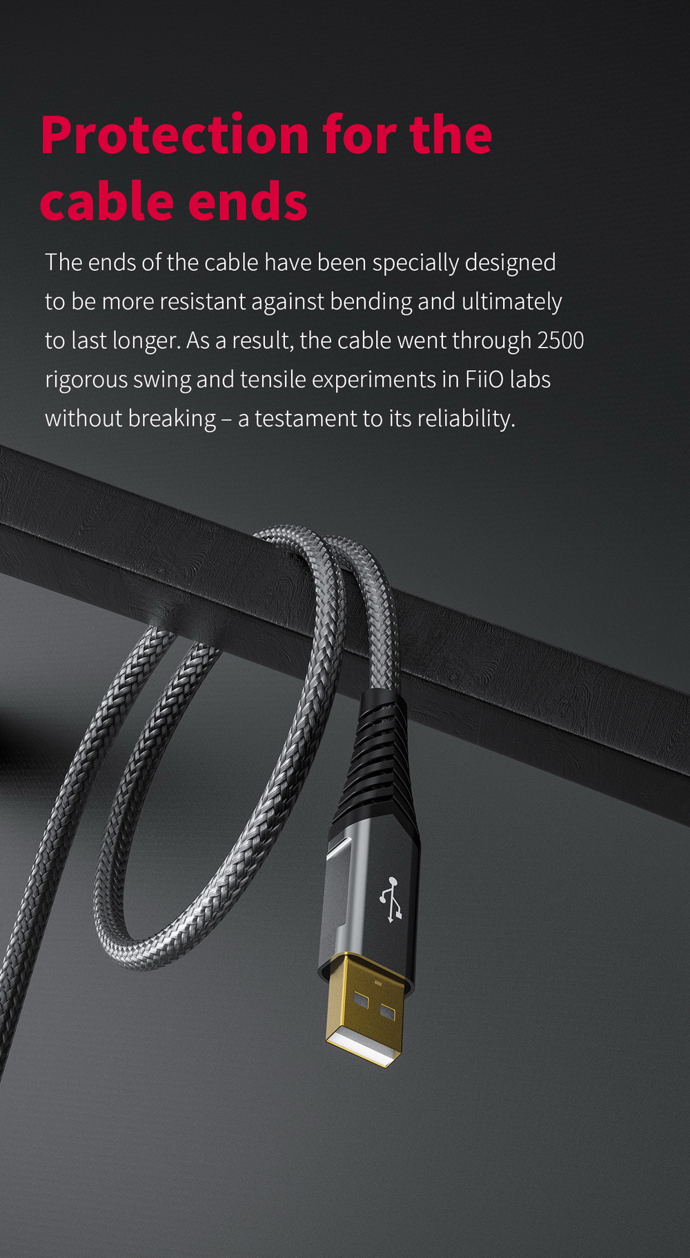 ขาย FiiO LA-UB1 สาย USB-A to USB-B สำหรับ DAC/AMP, PC, เครื่องเสียง