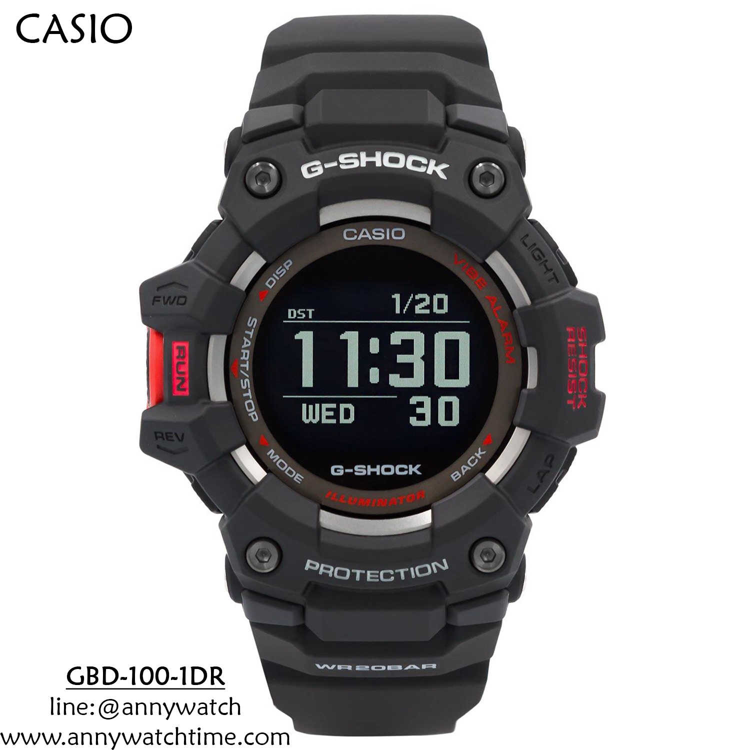 G-SHOCK GBD-100-1DR
