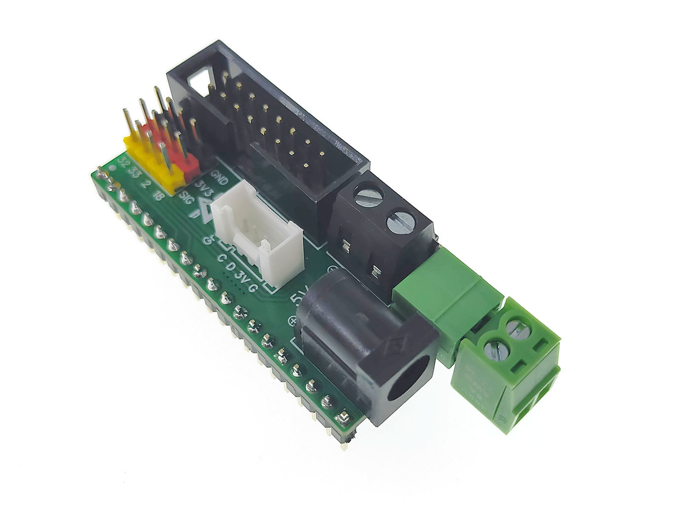 IOXESP32 HUB75 Matrix Panel shield โมดูลเสริม ESP32 ต่อจอ P4/P5