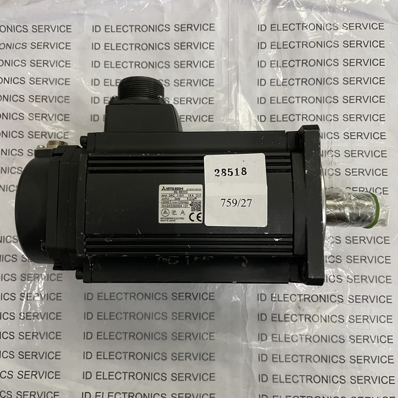 HG-RR203 SERVO MOTOR " MITSUBISHI "