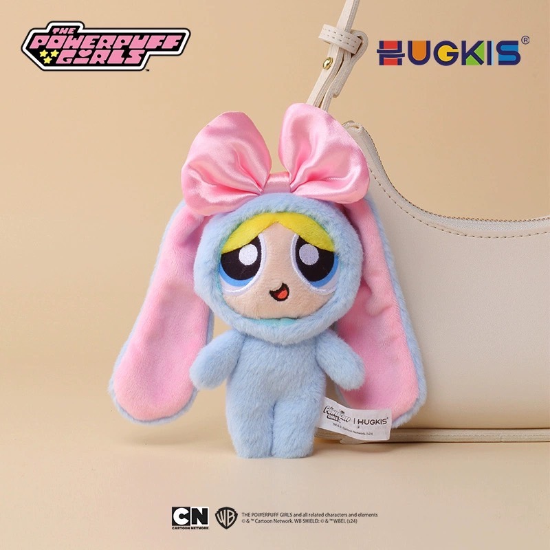 PRE พวงกุญแจ HUGKIS Powerpuff Girls รอ 9-14 วัน (สีฟ้า)