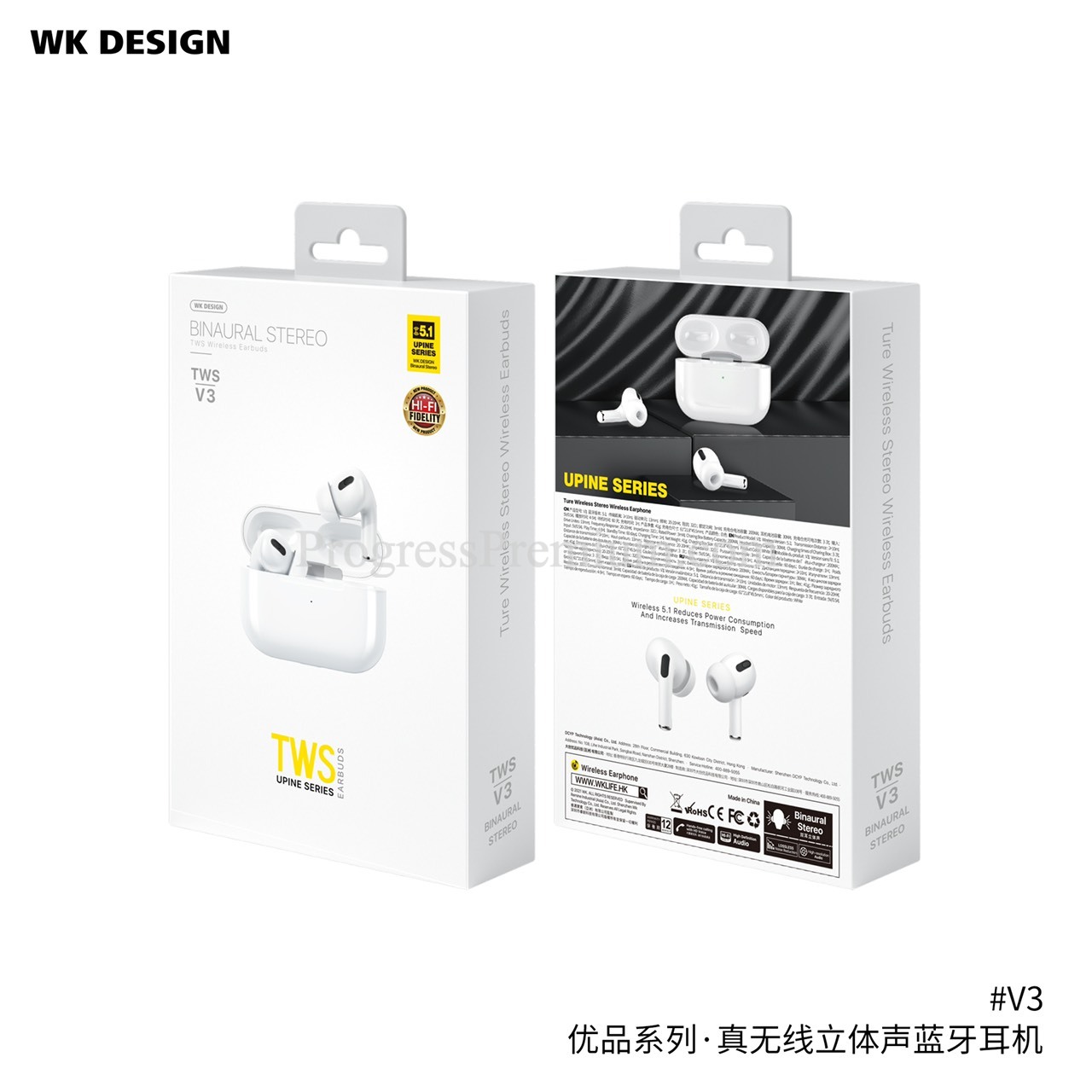 WK Design V3 หูฟังไร้สาย