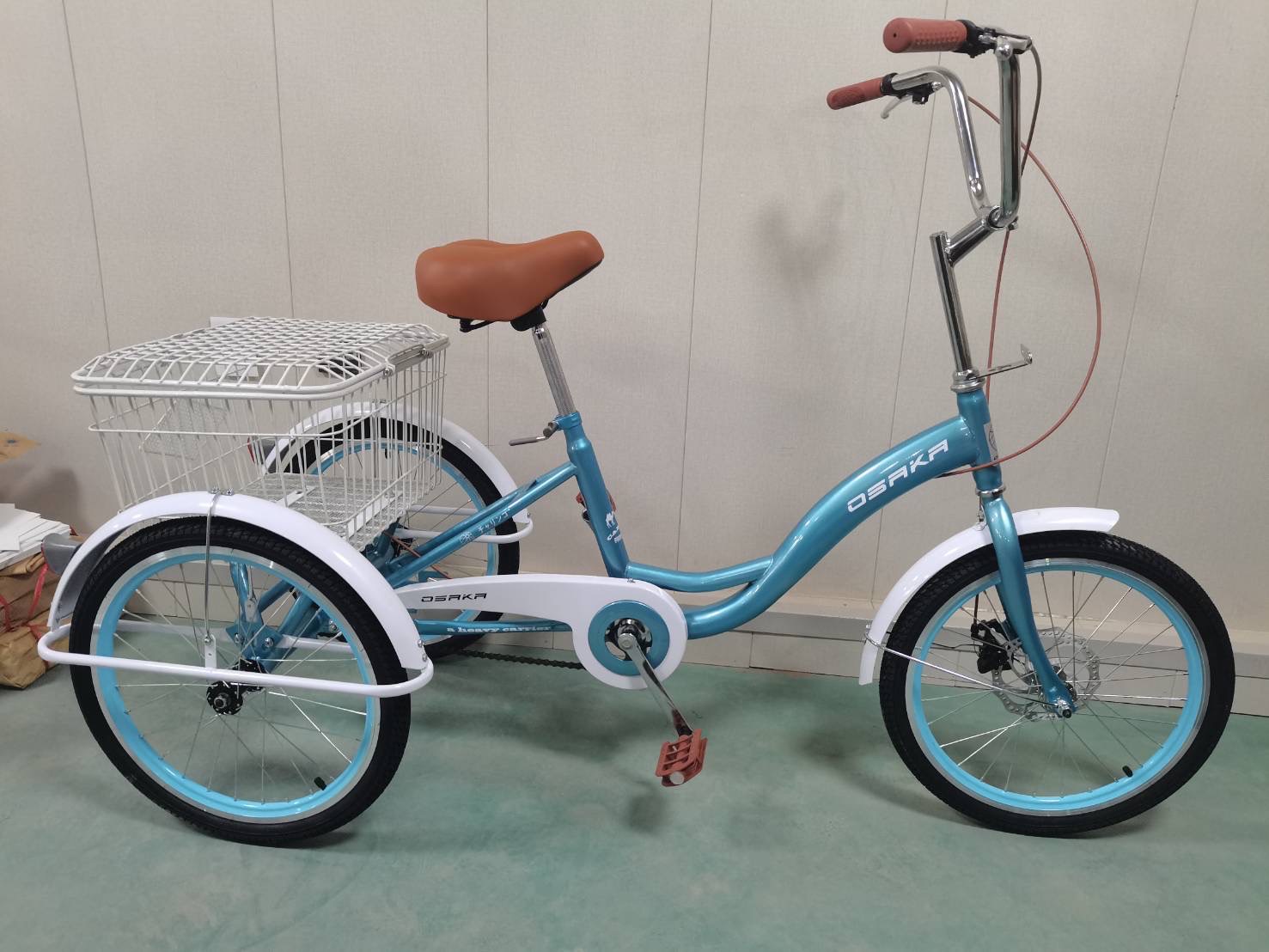 จักรยานสามล้อยี่ห้อ Osaka Camel 20 นิ้ว ดิสเบรคหน้า+หลัง เฟรมเหล็ก