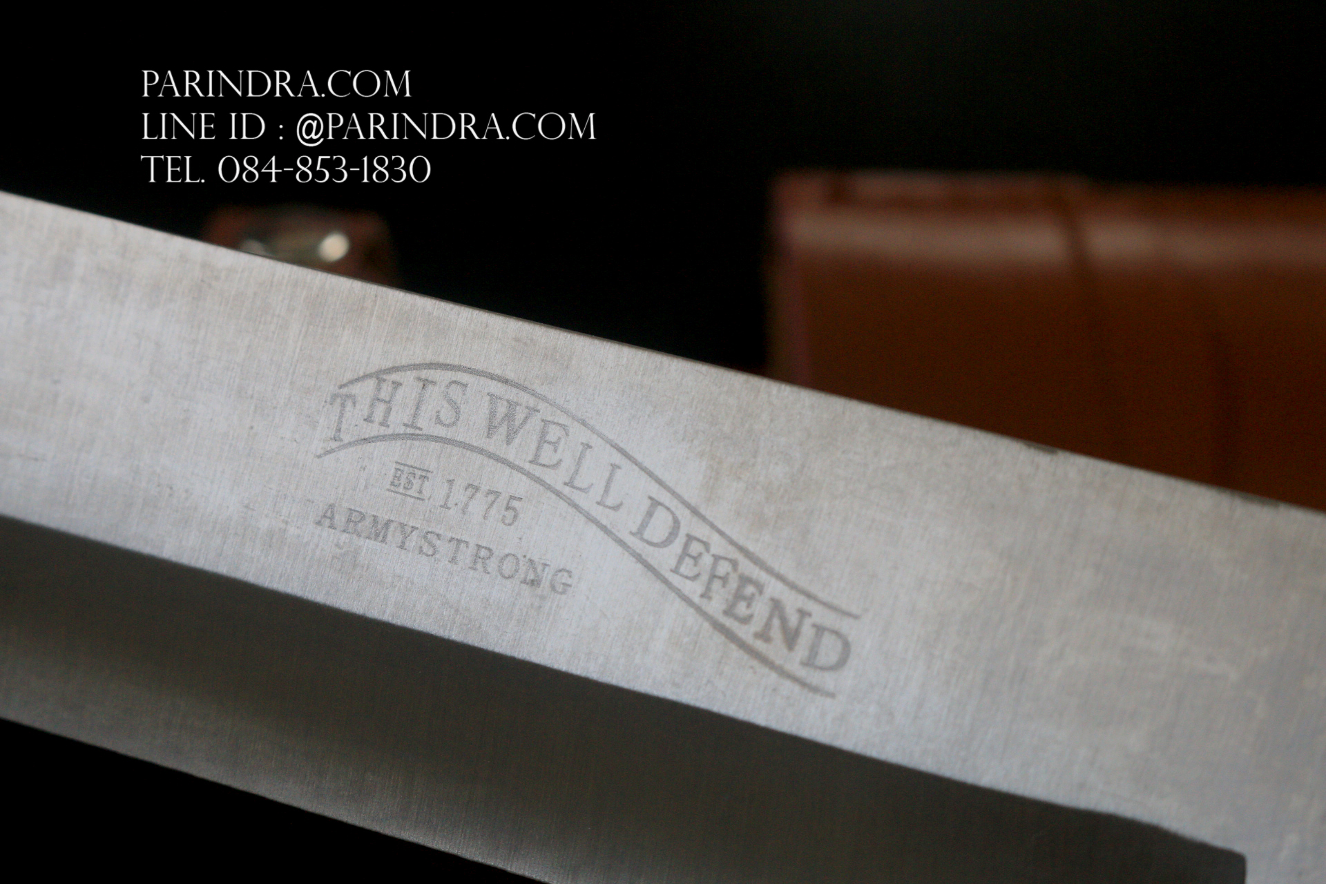 มีดใบตาย Army Strong Model A-1008 ขนาด 14.75 นิ้ว ใบเงิน OEM