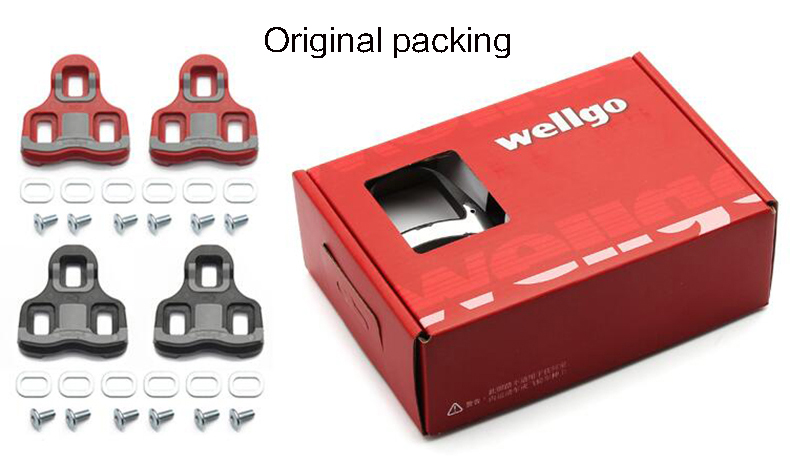 บันไดจักรยานเสือหมอบ WELLGO R312 Carbon Fiber แถมคลีท 2 ชุด