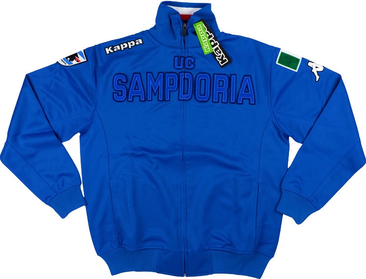 เสื้อแจ็คเก็ตซามพ์โดเรีย 2010-11 ของแท้ Sampdoria Kappa Official Track Jacket ของใหม่ป้ายห้อยถุงเดิม