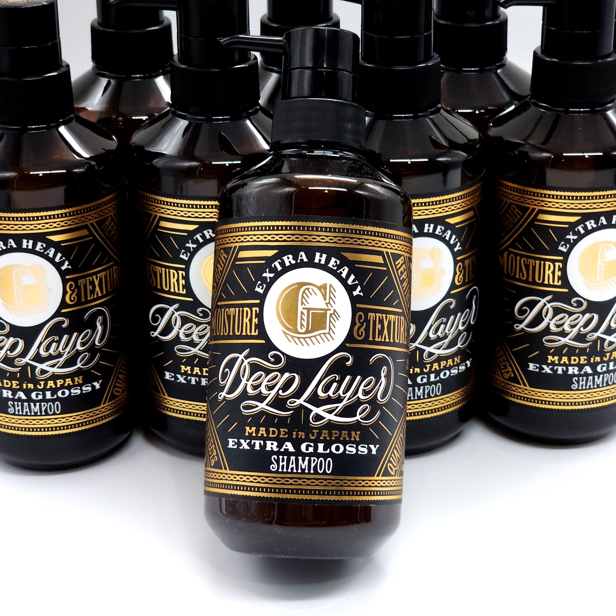 Deep layer Extra Glossy Shampoo/Treatment แชมพูและครีมนวด 470g