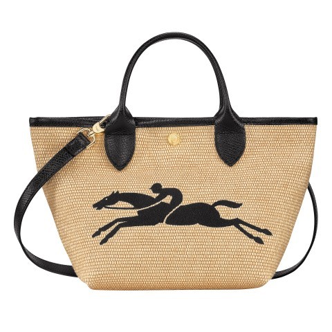 Longchamp Le Panier Pliage Basket bag S สีดำ การันตีของแท้ 100%