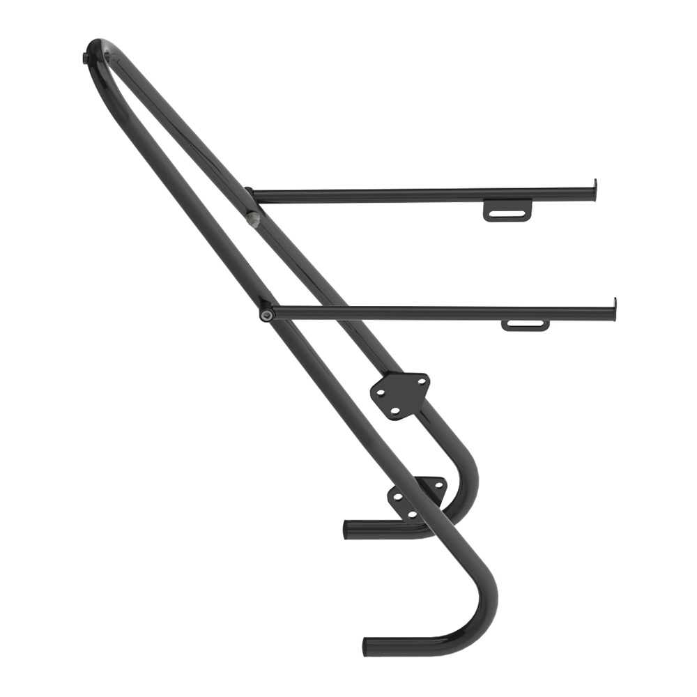 แร็คหน้า TUBUS Tara Lowrider Front Rack สีเงินและสีดำ