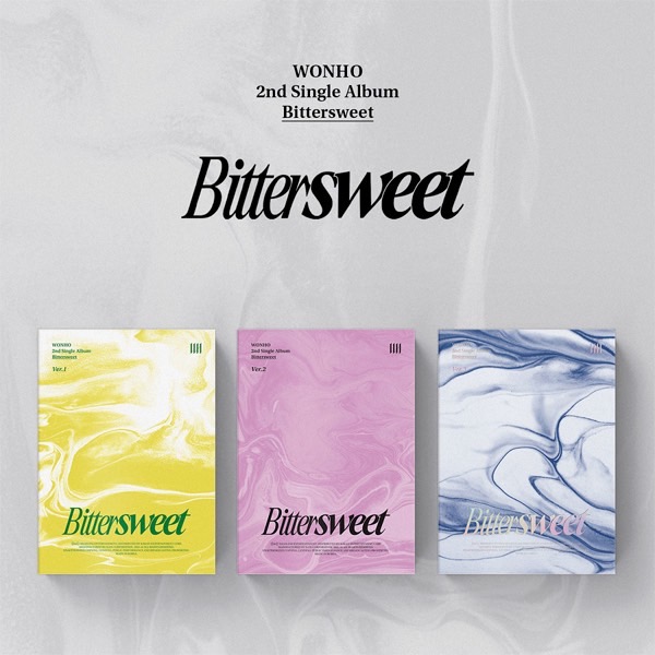 อัลบั้ม #WONHO - 2nd Single Album [Bittersweet] (Random Ver.) + Benefit Ktown Photocard Random 1P