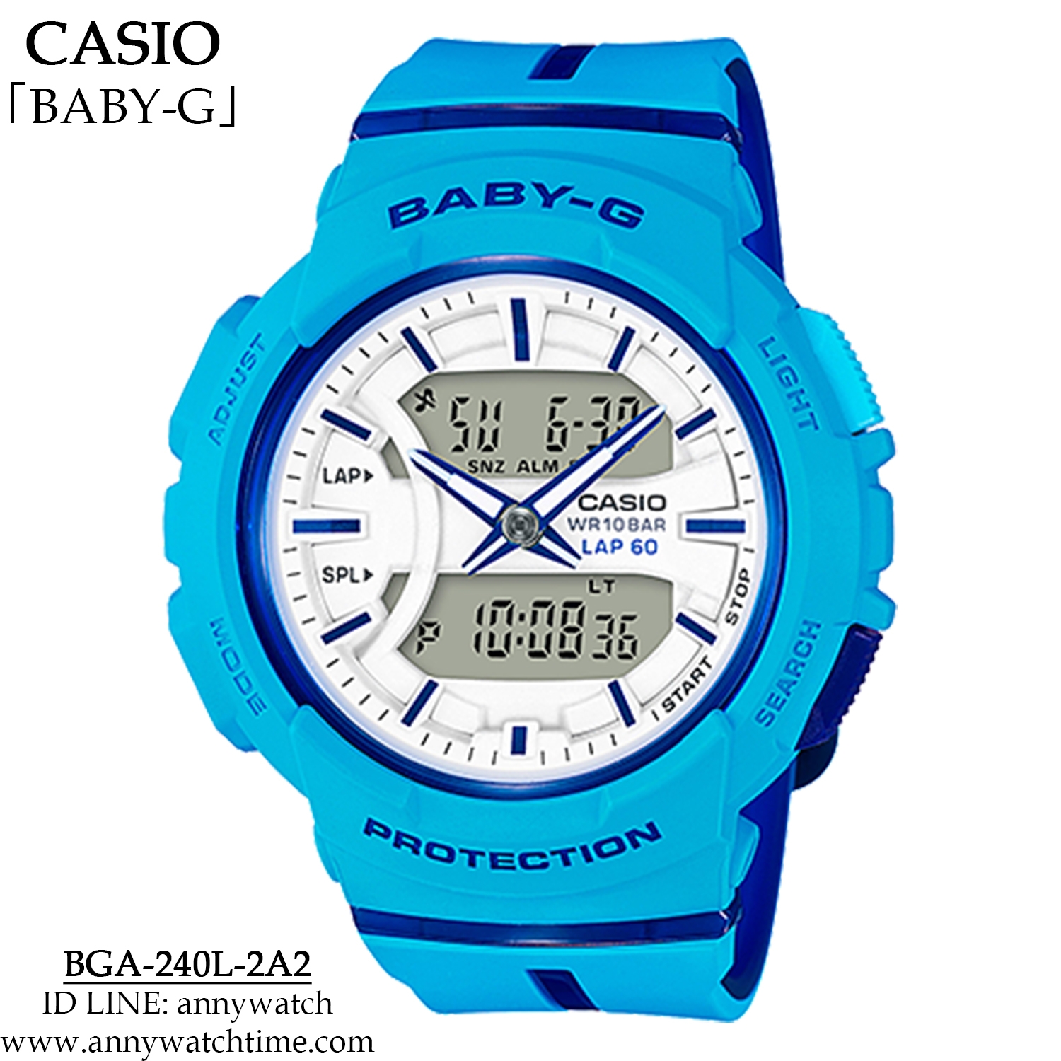 BABY-G BGA-240L-2A2