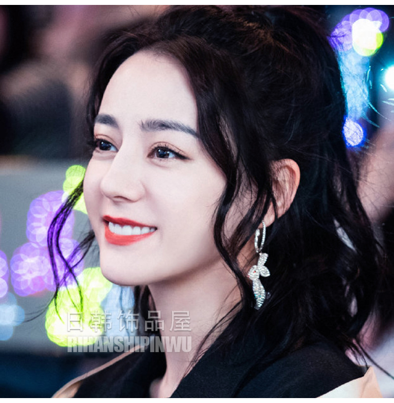 ต่างหูกระต่าย แบบ ตี่ลี่เร่อปา ในซีรี่ย์จีน ดุจดวงดาวเกียรติยศ