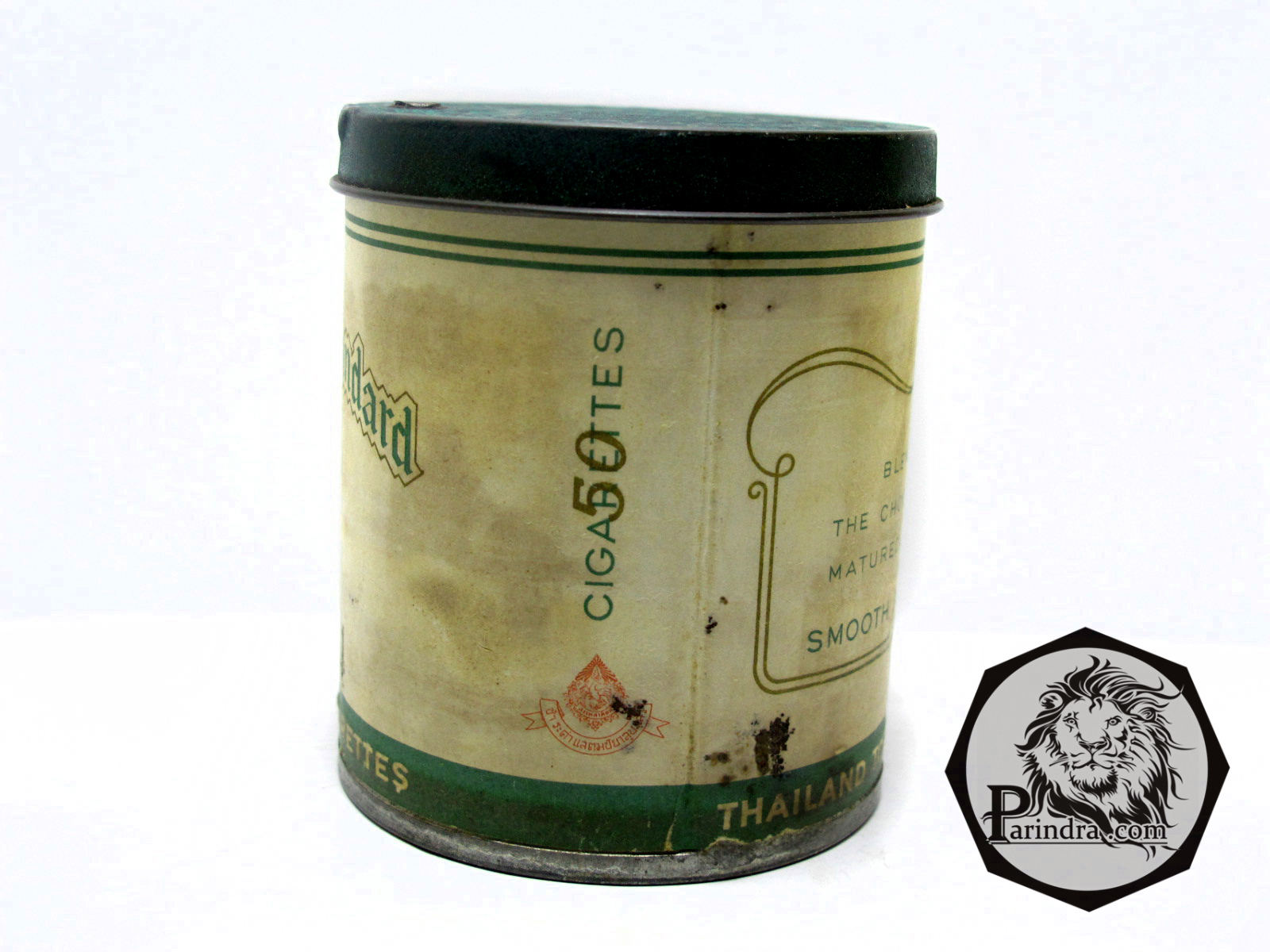 กระป๋องบุหรี่ Royal standard Virgenia Cigarrettes ชนิด 50 มวน ของเก่าแท้ สภาพดีมาก