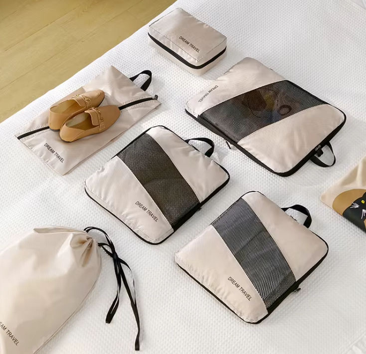 กระเป๋าอเนกประสงค์จัดระเบียบ ชุด 6 ใบ รุ่น LG6S074 (Travel Bag)