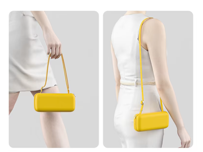 ร่มพับมินิ 5 ตอน 19 นิ้ว 6 ก้าน พร้อมกระเป๋าสายหิ้ว รุ่น NQ-270