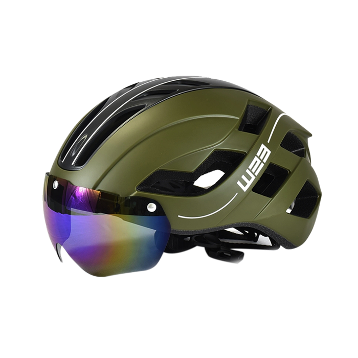 หมวกจักรยาน W23 New TS-43 ทรงสวย น้ำหนักเบา สวมใส่สบาย มาพร้อมดีไซน์ใหม่ แผ่นปิดช่องลมด้านบนสามารถถอดสลับด้านหน้า-หลังได้